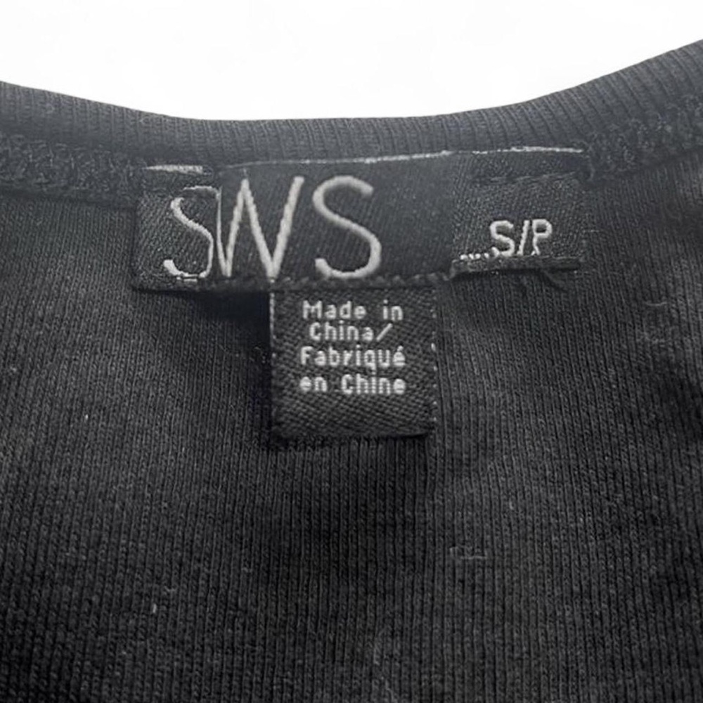 SWS Black Sequin Tank - Picture 4 of 6